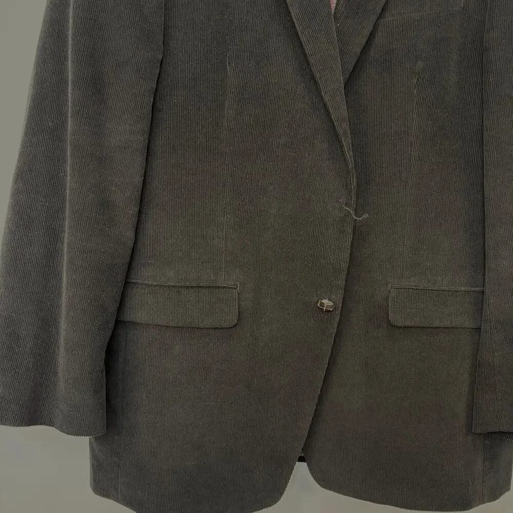 Ralph Lauren Black Corduroy Blazer - Men's Size 42L